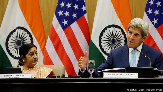 Afghan-US-India Trilateral Meeting Next Month: Kerry
